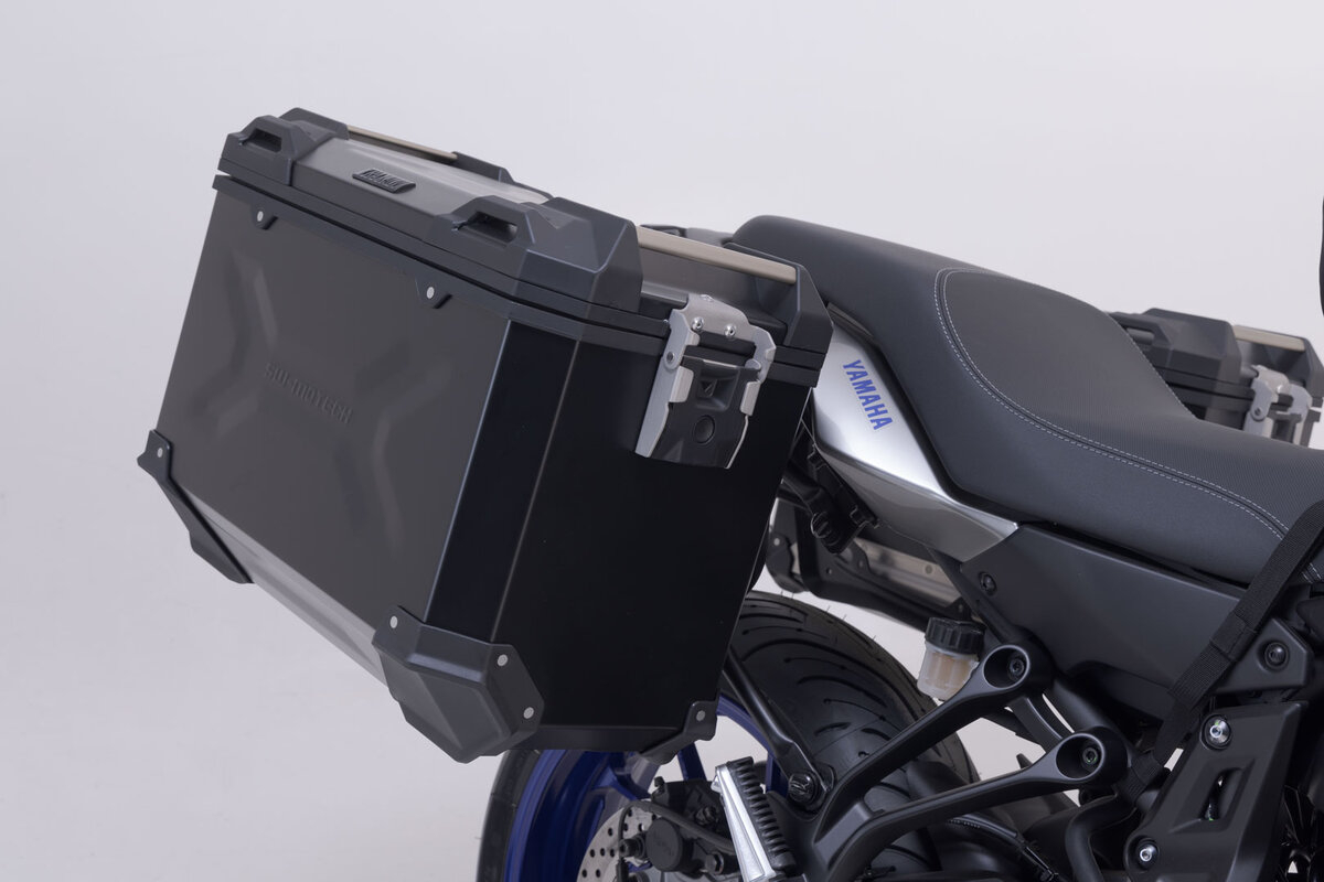 Set 3 cutii TRAX Adventure Sw-motech cu sistem fixare Yamaha MT-07 Tracer (16-) [5]