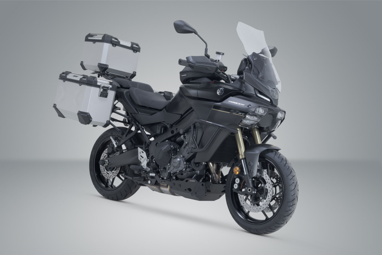 Set 3 cutii TRAX Adventure Sw-motech cu sistem fixare Yamaha Tracer 9 / GT / GT+ (24-) [2]