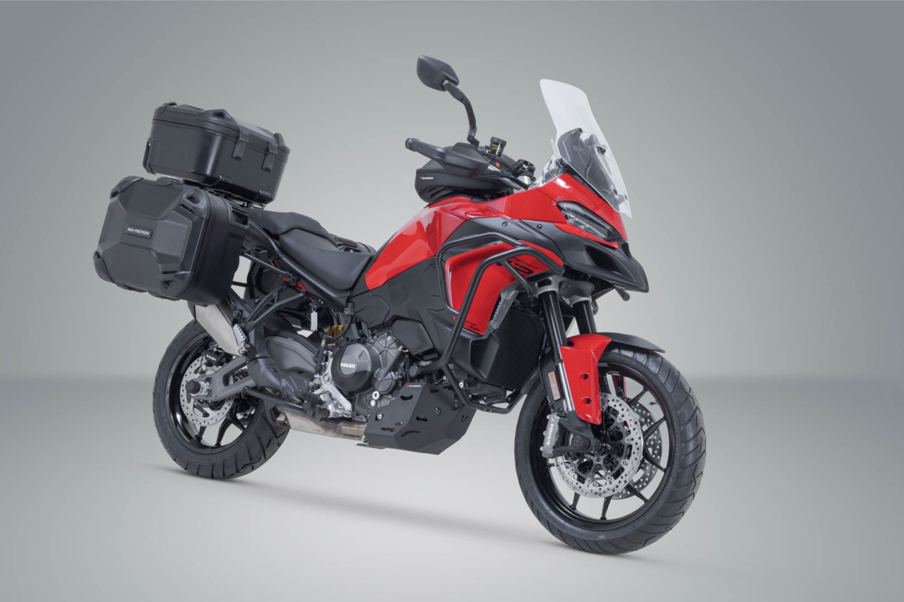 Set complet 3 cutii Sw-Motech Adventure DUSC cu Top Case L pentru Ducati Multistrada V2 / V2 S (24-) [2]