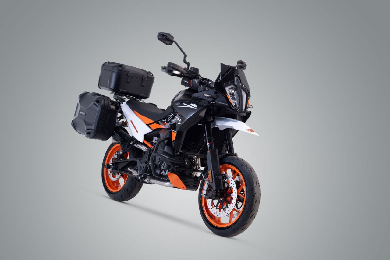 Set complet 3 cutii Sw-Motech Adventure DUSC cu Top Case L pentru KTM 790 Adv/R, 890 Adv/R, 890 SM T. [2]