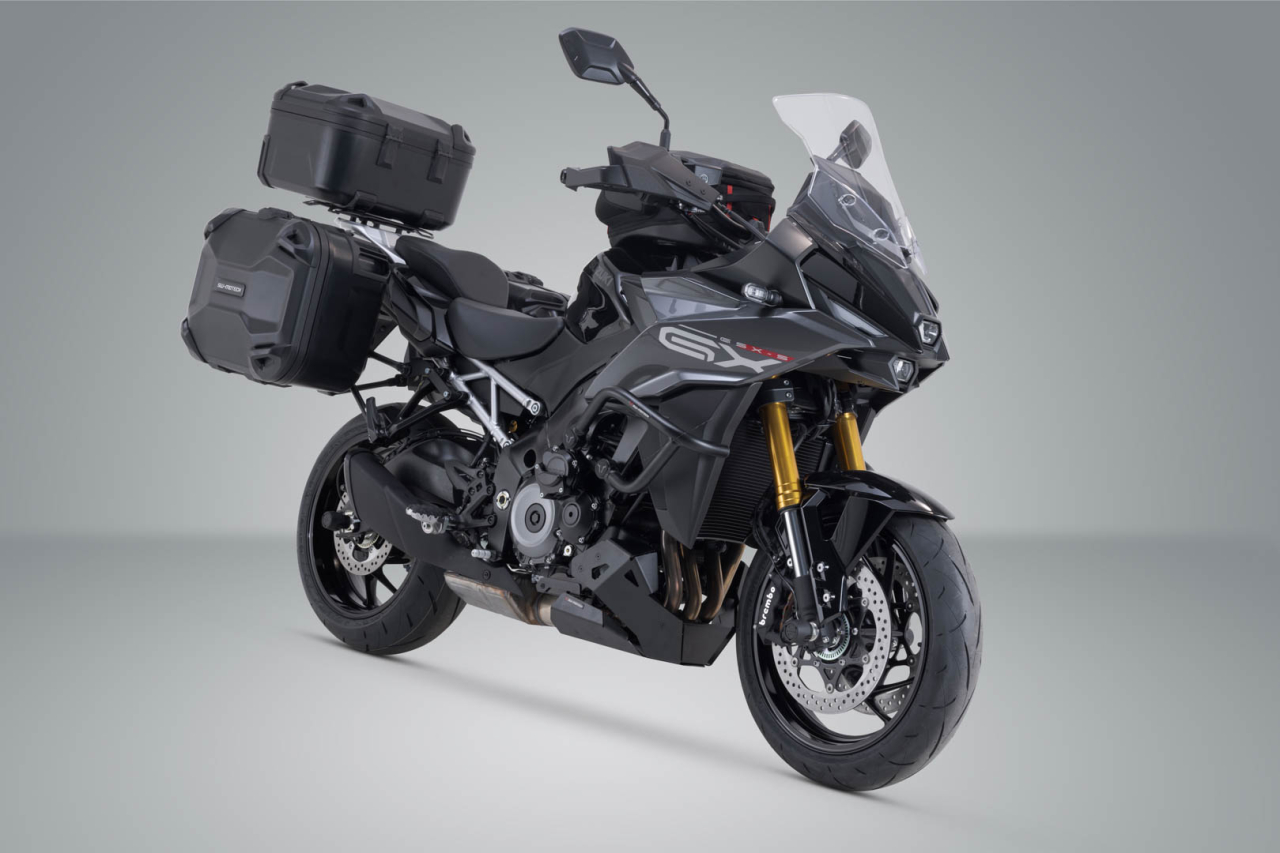 Set complet 3 cutii Sw-Motech Adventure DUSC cu Top Case L pentru Suzuki GSX-S1000GX (23-) [2]
