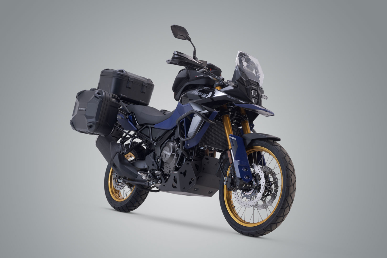 Set complet 3 cutii Sw-Motech Adventure DUSC cu Top Case L pentru Suzuki V-Strom 800 / 800DE (22-) [2]
