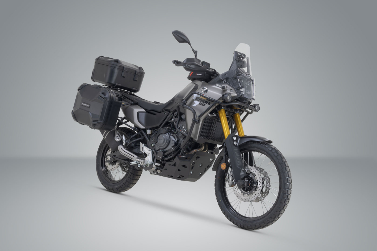 Set complet 3 cutii Sw-Motech Adventure DUSC cu Top Case L pentru Yamaha Ténéré 700 models (19-) [2]