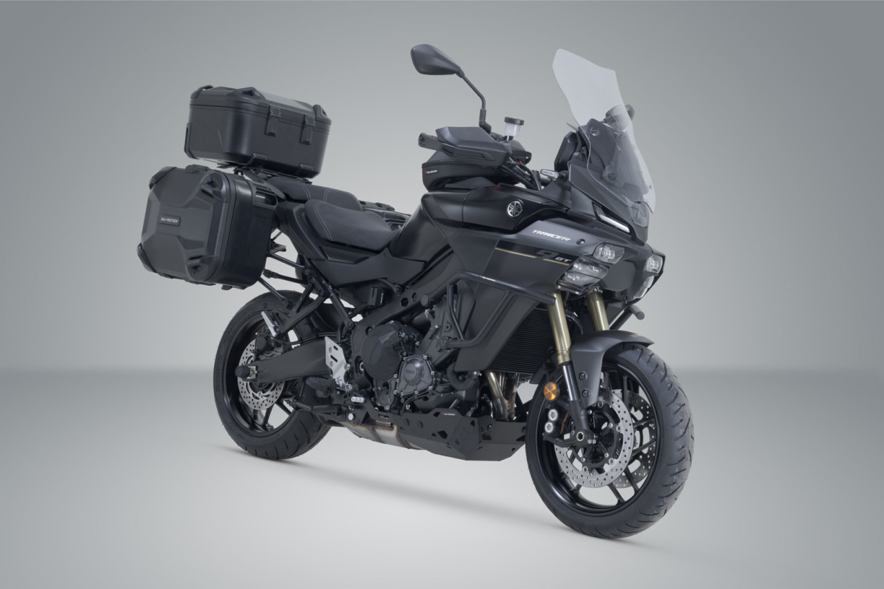 Set complet 3 cutii Sw-Motech Adventure DUSC cu Top Case L pentru Yamaha Tracer 9 / GT / GT+ (24-) [2]