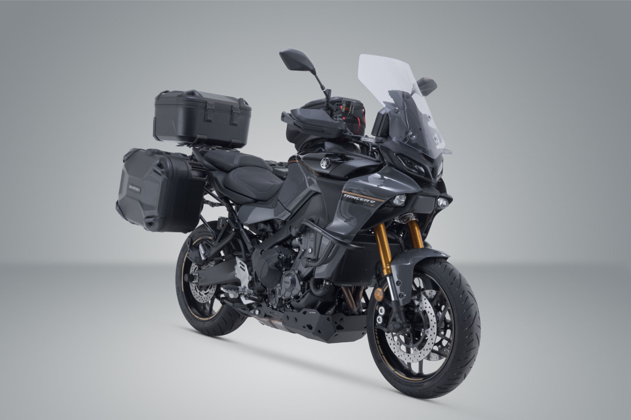 Set complet 3 cutii Sw-Motech Adventure DUSC cu Top Case L pentru Yamaha Tracer 9 models (20-) [2]
