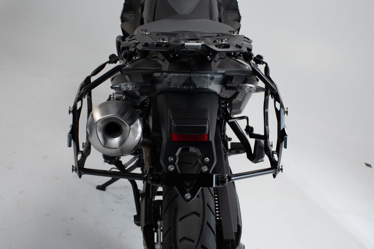 Set complet 3 cutii Sw-Motech Adventure DUSC cu Top Case XL pentru BMW F 800/ 700/ 650 GS (07-18) [7]