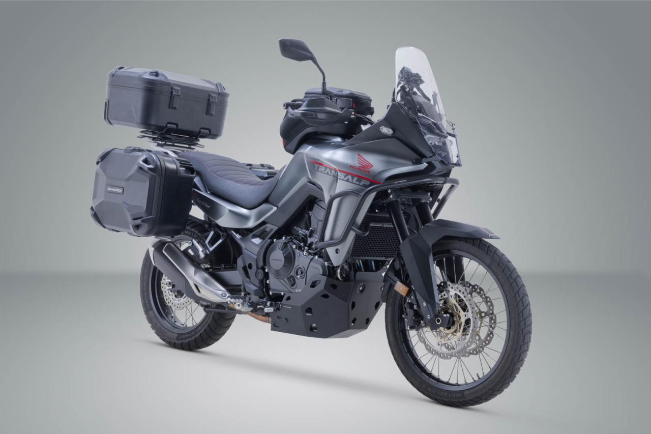 Set complet 3 cutii Sw-Motech Adventure DUSC cu Top Case XL pentru Honda XL750 Transalp (22-) [2]