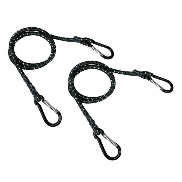 Set corzi elastice Snap-Hook cu carabina di aluminiu [1]