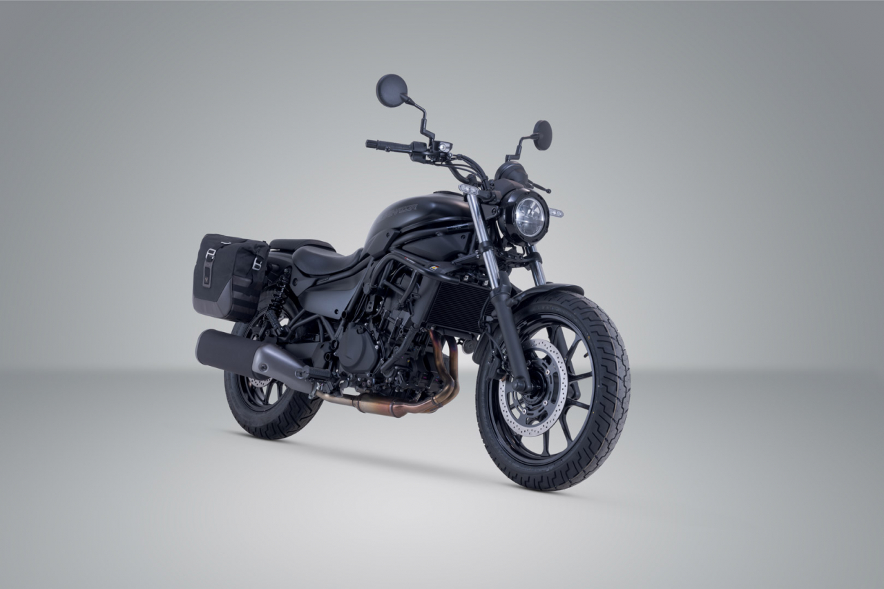 Set genti laterale Legend Gear LC Black Edition Kawasaki Eliminator 500 (23-). [2]