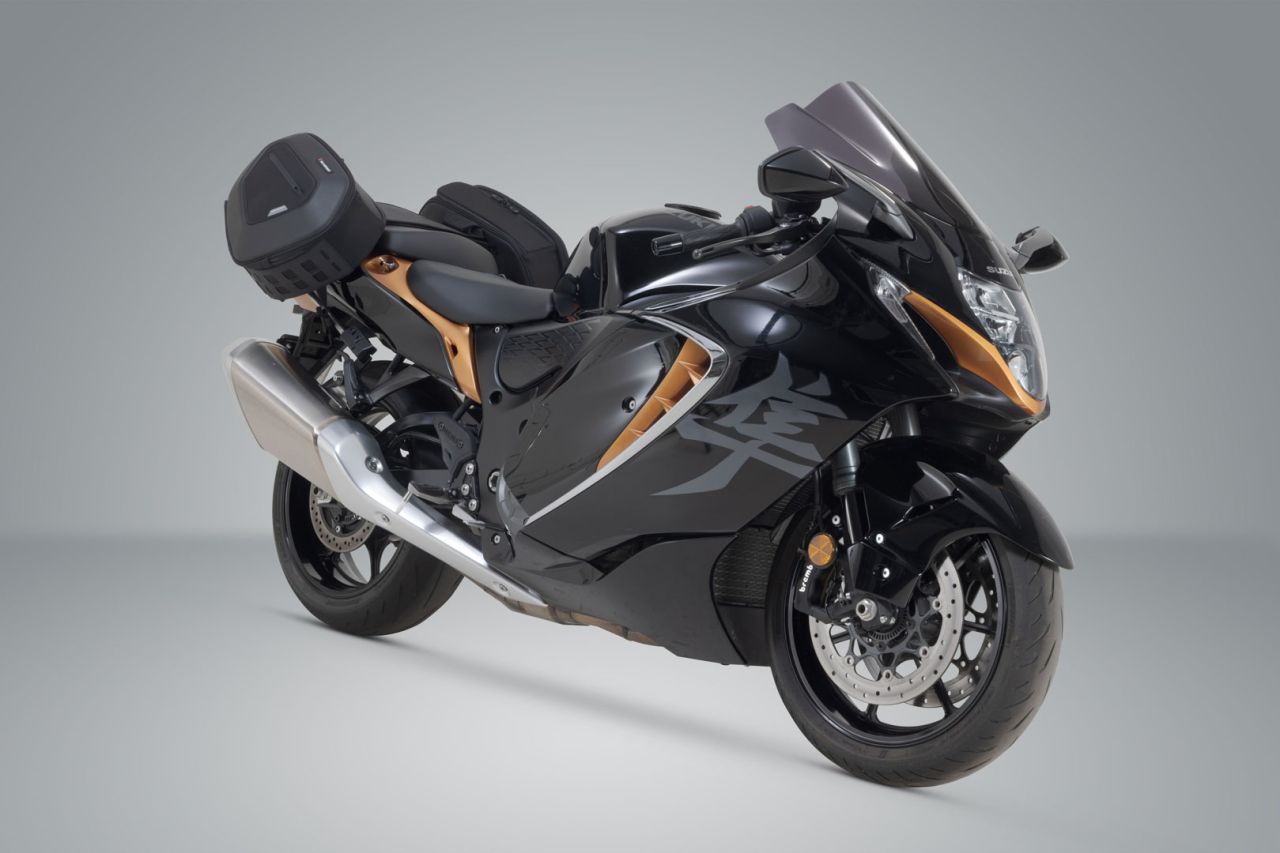 Set genti laterale PRO Blaze H Sw-Motech negru Suzuki GSX 1300 R Hayabusa (08-) [2]
