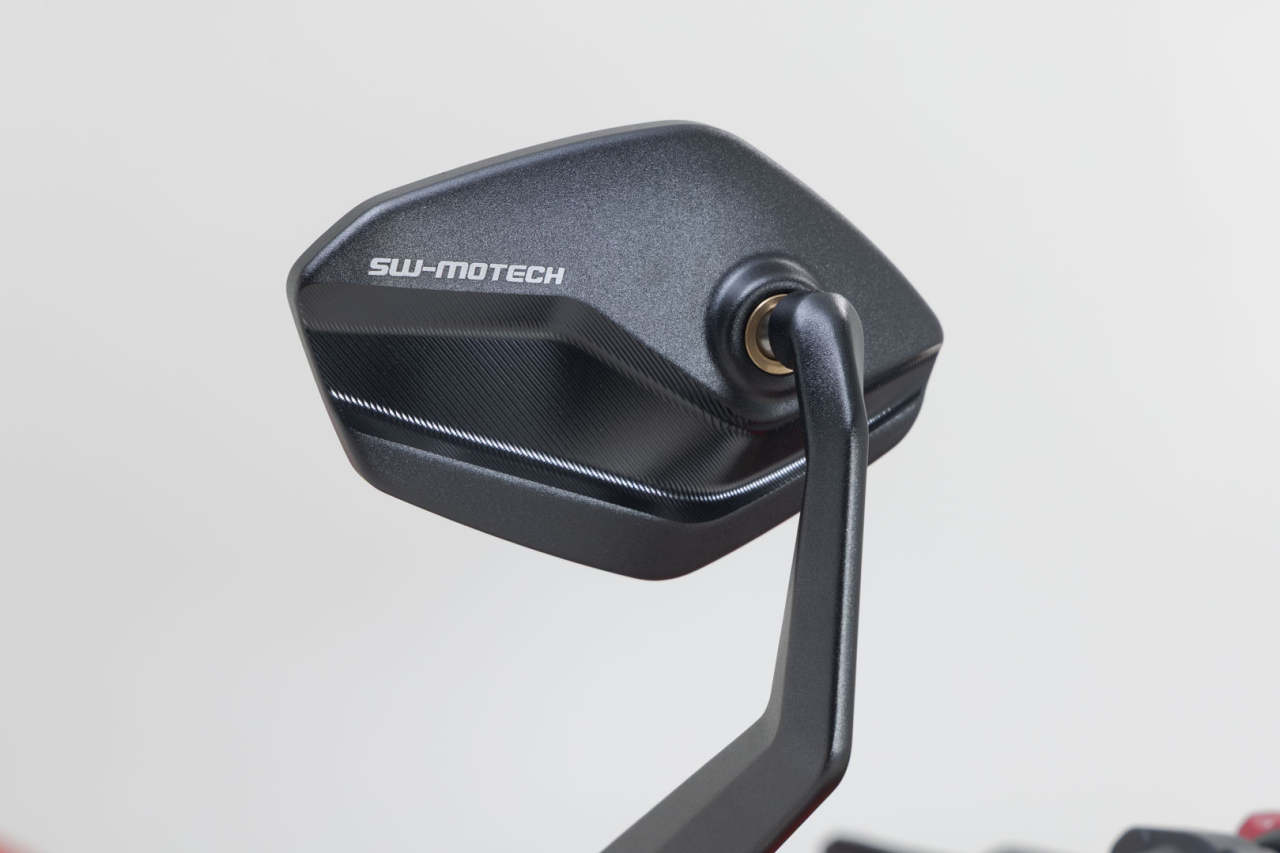 Set oglinzi SW-Motech pentru capat ghidon Aprilia, Ducati, Honda, KTM, Yamaha models. [3]
