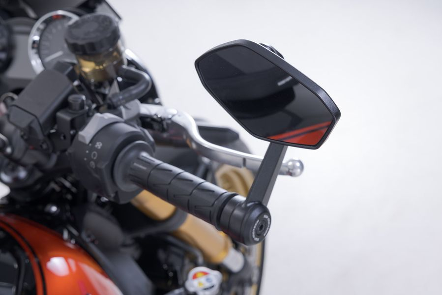 Set oglinzi SW-Motech pentru capat ghidon modele Kawasaki / CFMoto 675NK [4]