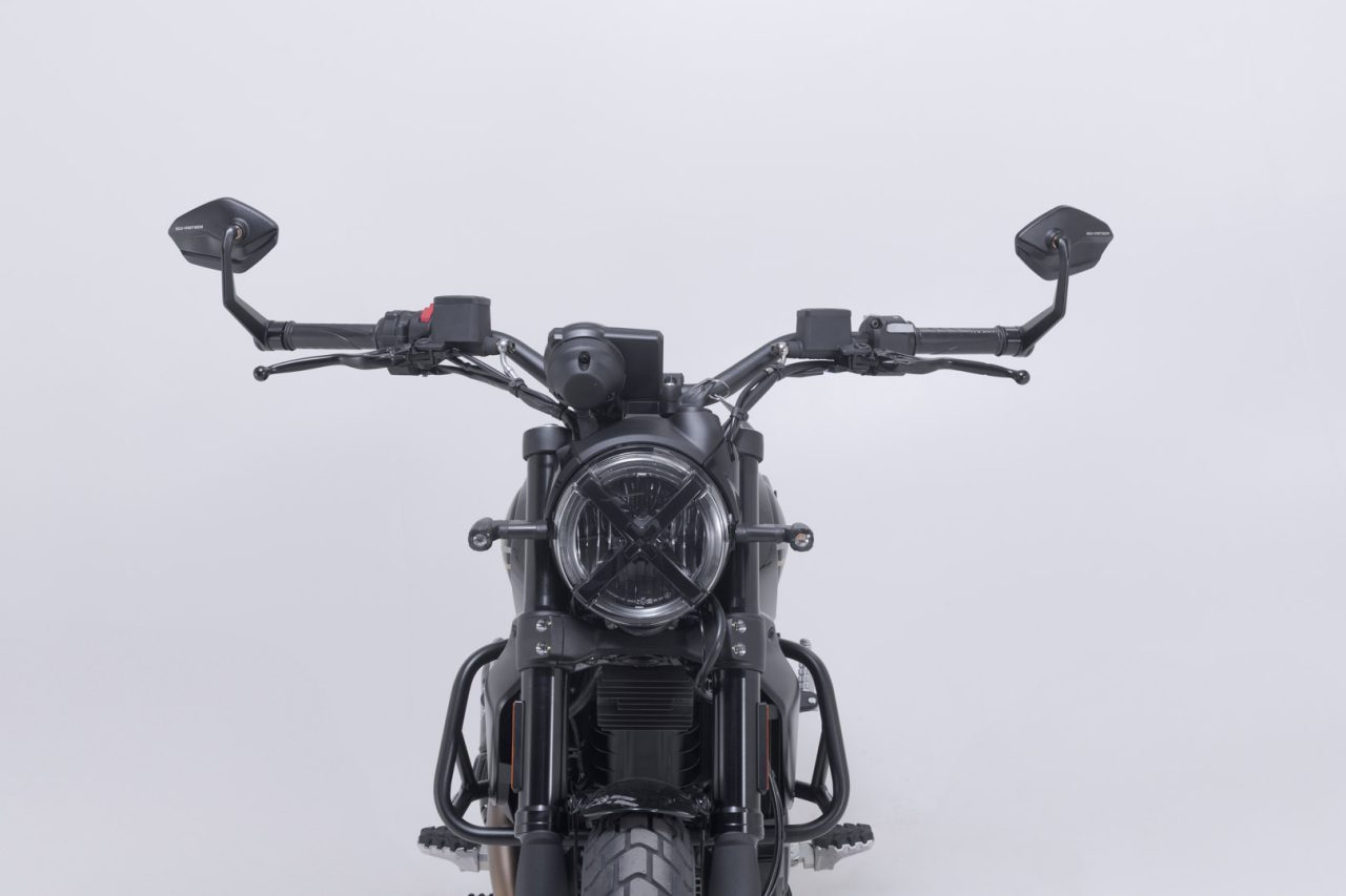 Set oglinzi SW-Motech pentru capat ghidon Suzuki GSX-S models., Ducati Scrambler 800. [2]