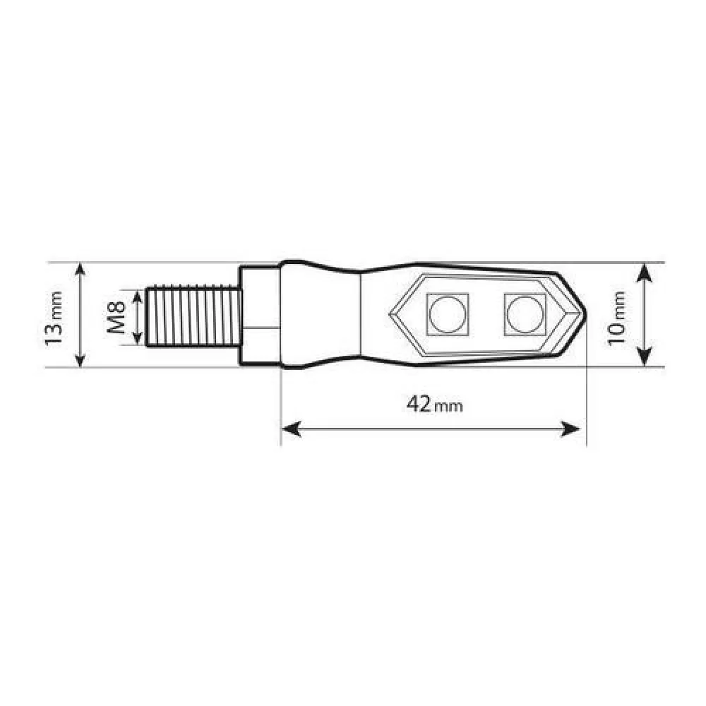 Set semnalizari cu led 12V  Lampa Nix [4]