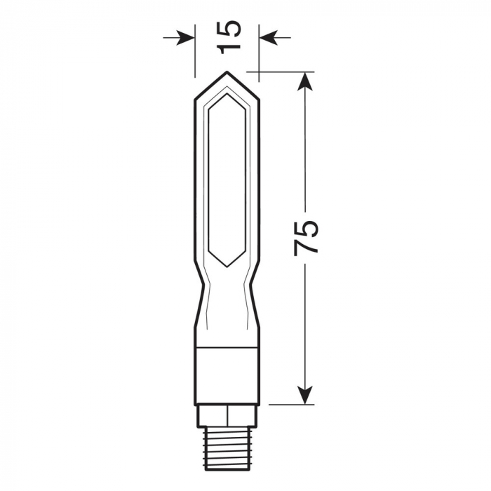 Set semnalizari Piercer SQ, led secvential - 12V LED [2]