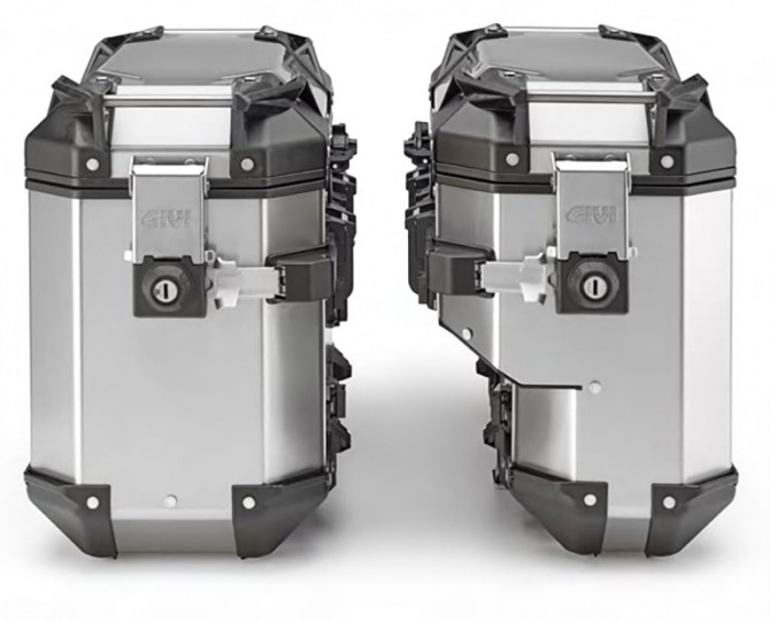 Set Side Case aluminiu Givi Trekker Outback EVO 37/33 [4]