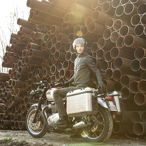 Set Side Case GIVI Trekker Dolomiti aluminiu 36 [6]