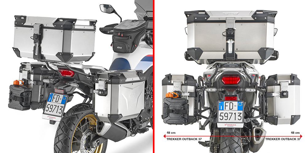 Set Side Case Givi Trekker Outback EVO 48 [2]