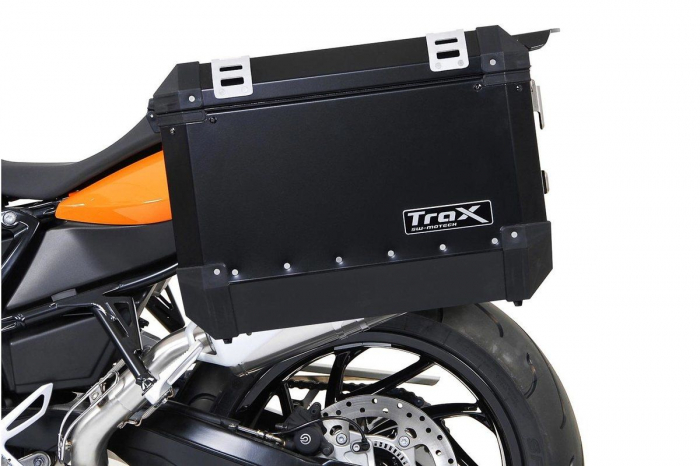 Sistem cutii laterale Trax Ion aluminiu Negru. 37/45 l. BMW F800 R (09-) / F800GT (12-16). [4]