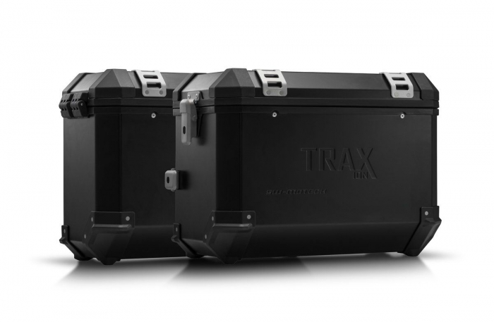 Sistem cutii laterale Trax Ion aluminiu Negru. 45/37 l. Kawasaki KLR 650 (08-). [1]