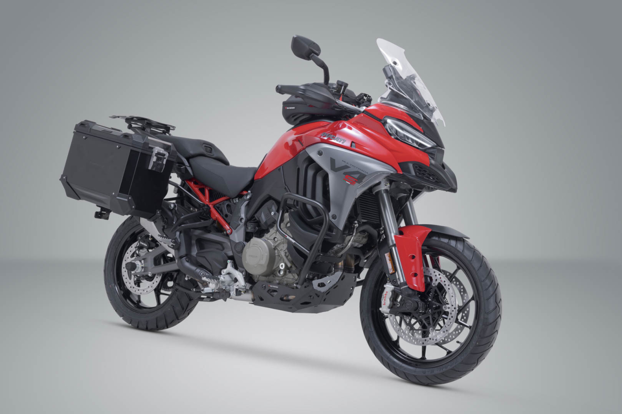 Sistem cutii laterale Sw-Motech Trax Adv aluminiu 45/45L. Pentru Ducati Multistrada V4 (20-) [2]