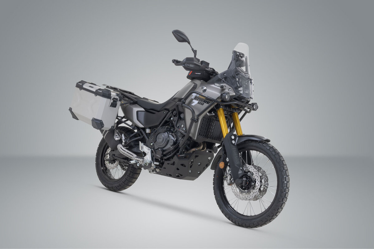 Sistem cutii laterale Trax Adv aluminiu Argintiu 45/37 l Yamaha Ténéré 700 (19-) Sw-Motech [2]