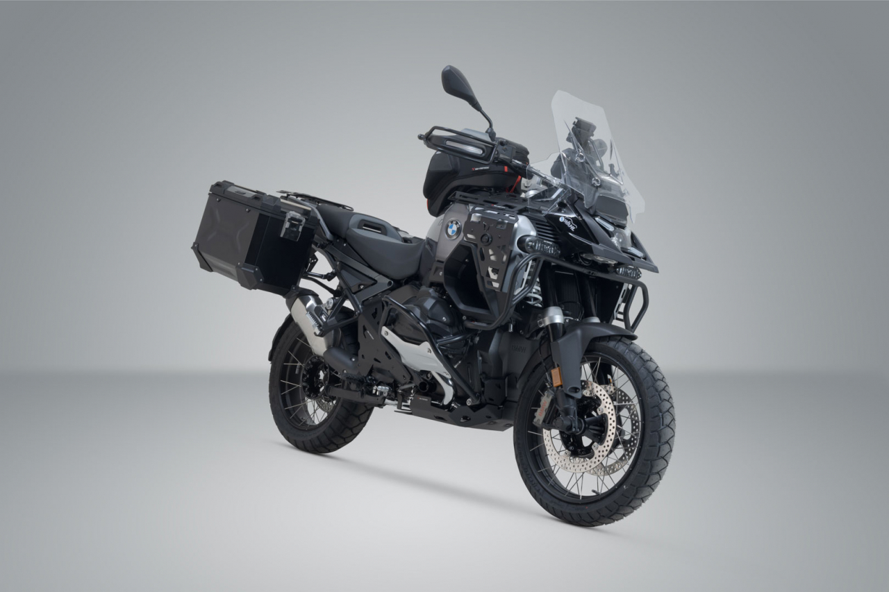 Sistem cutii laterale Trax Adv aluminiu Negru. 45/45 l. BMW R 1300 GS Adventure (24-). [2]