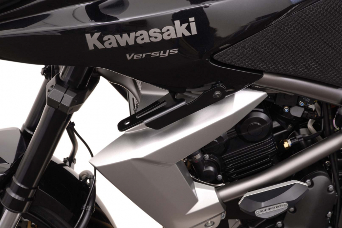 Sistem fixare lumini suplimentare Negru. Kawasaki Versys 650 (10-14). [5]