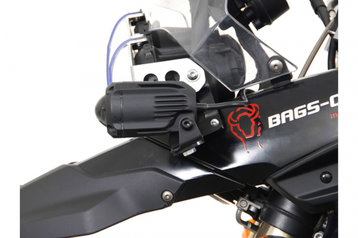 Sistem montare proiectoare ceata negru. BMW F 800 GS / F 650 GS. [3]