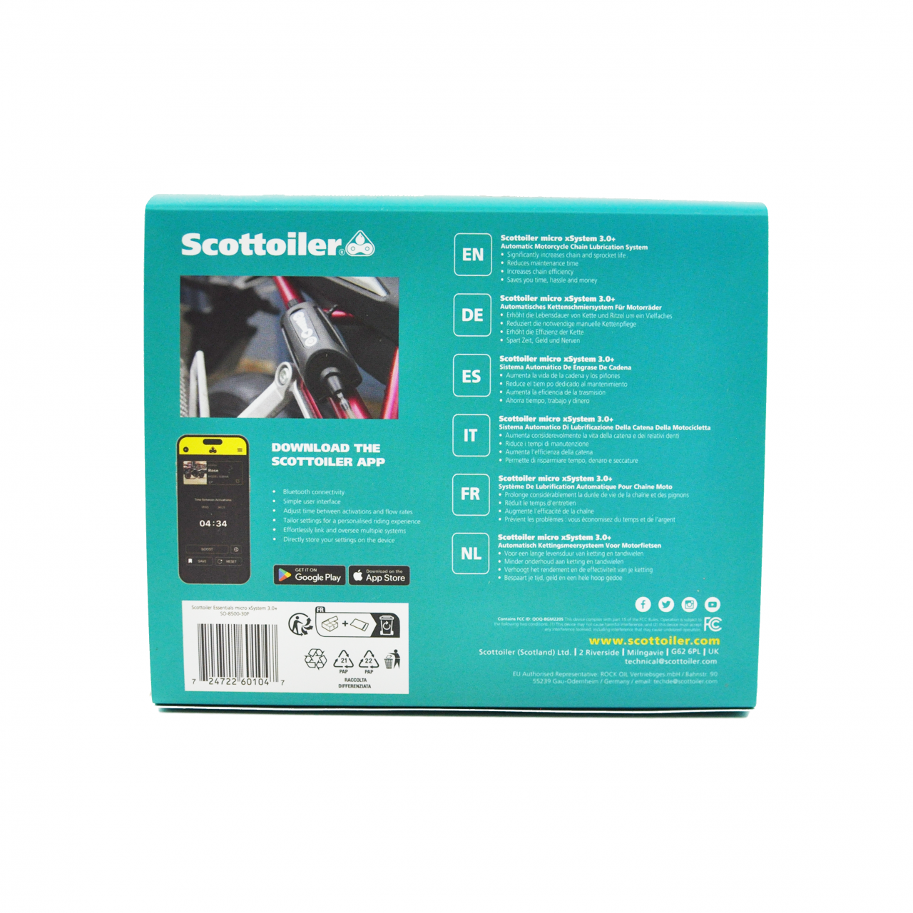 Sistem lubrifiere lant  Scottoiler Essentials xSystem 3.0+ micro [2]