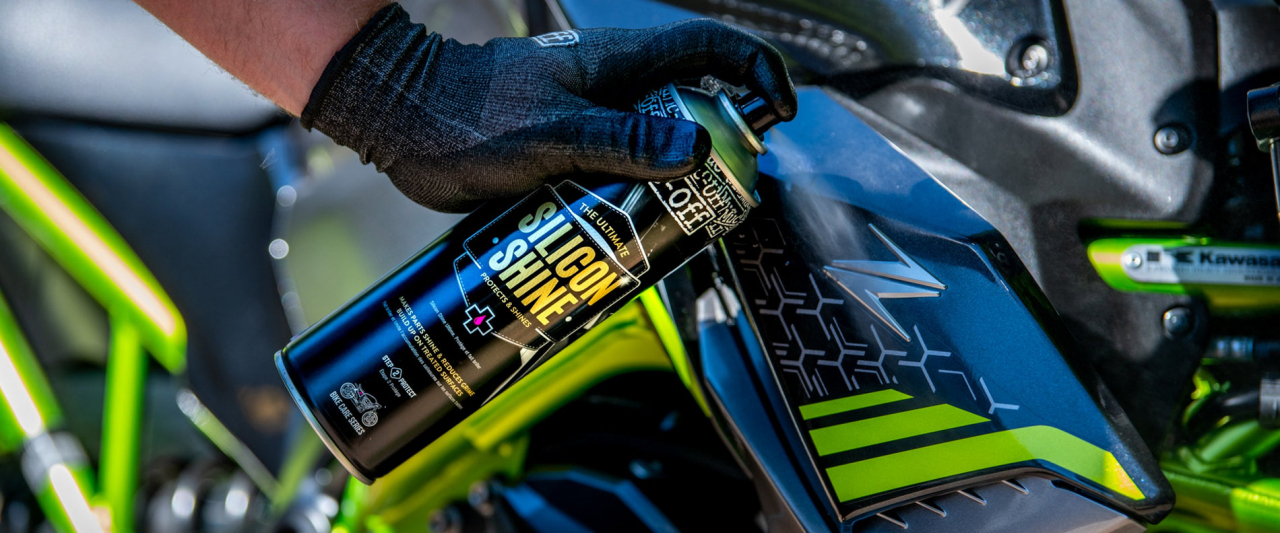 Spray Silicon Muc-Off Motorcycle Silicone Shine 500ml [2]