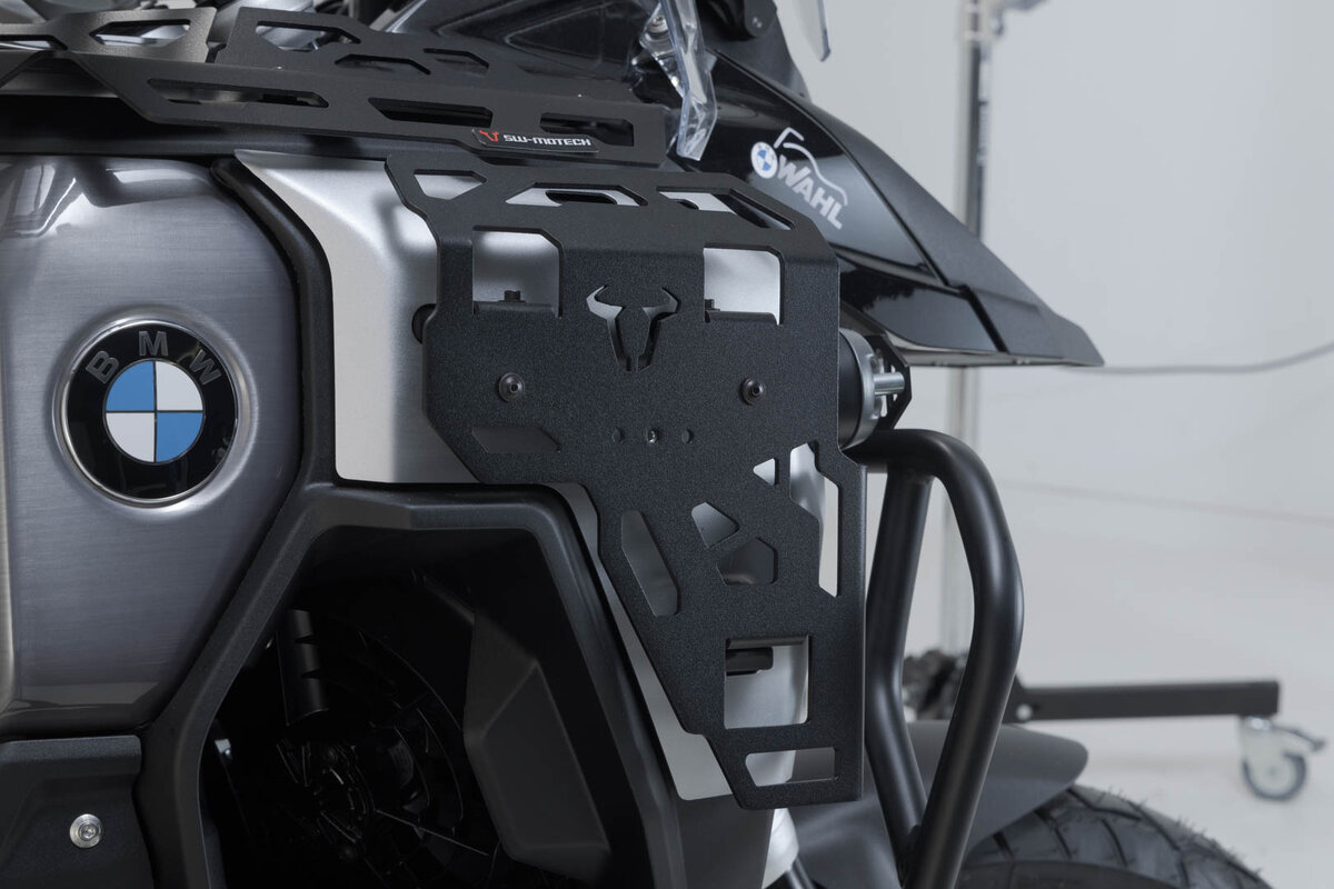Suport de bagaje pentru capacul rezervorului. Negru. BMW R 1300 GS Adventure (24–) Sw-Motech [5]