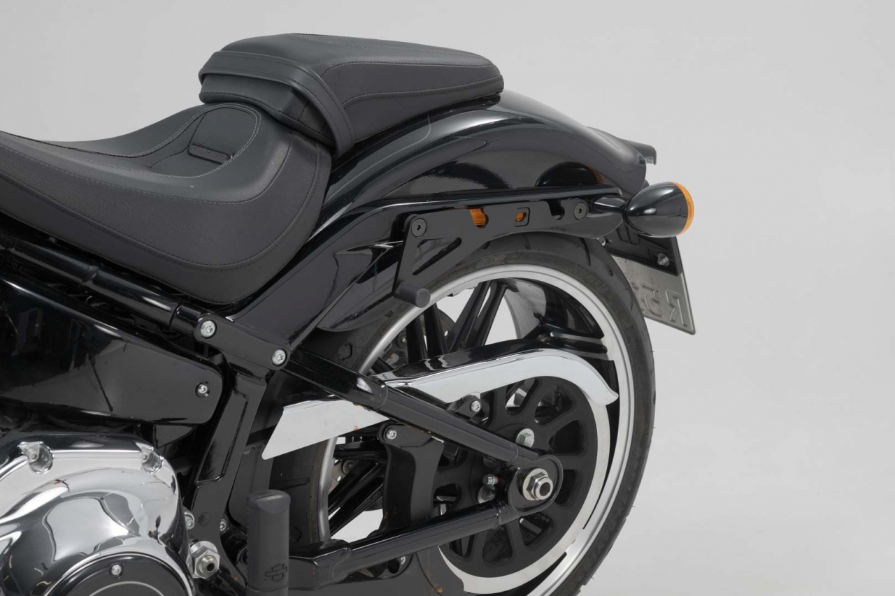 Suport geanta SLH laterala stanga Harley-David FatBoy /S, Breakout/S (17-). For LH1. [4]