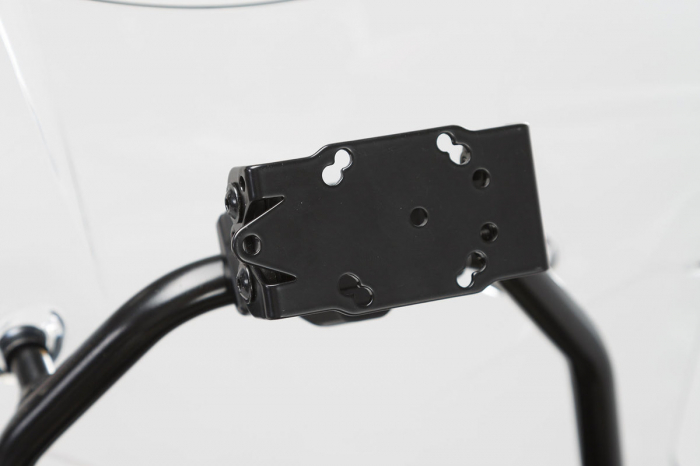 Suport GPS Quick-Lock cu absorbant soc. Montare pe Cross-Bar D13/16 mm. Negru [2]