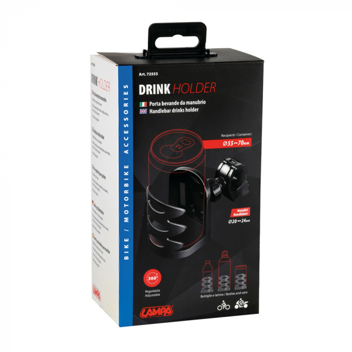 Suport pahar pentru ghidon, Drink-Holder [8]