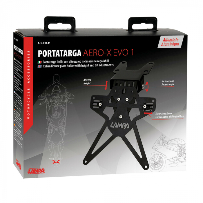 Suport placuta numar Aero-X Evo 1 cu reglare pe inaltime si inclinare [3]