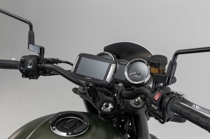 Suport Quick-Lock cu absorbant soc pentru GPS . Negru . Kawasaki Z900RS/ Cafe (17-). [3]