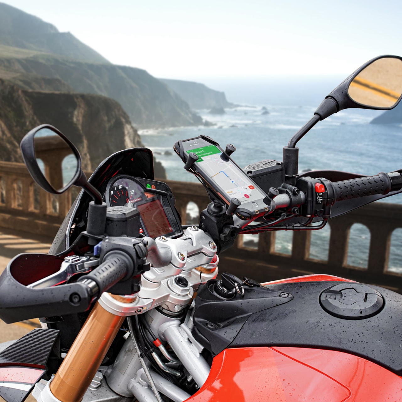 Suport Ram Mounts Tough-Claw cu suport universal X-Grip [7]