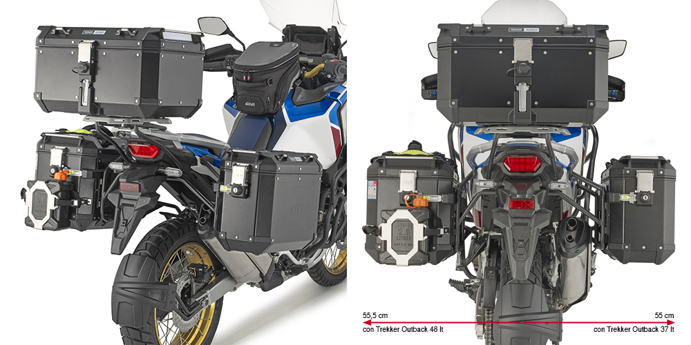 Suport Side Case Givi PL ONE-FIT Pentru Honda CRF1100L Africa Twin / Adventure Sports (20-) [1]
