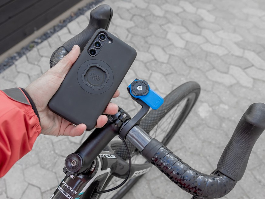 Suport telefon Quad Lock cu prindere pe ghidon bicicleta [3]