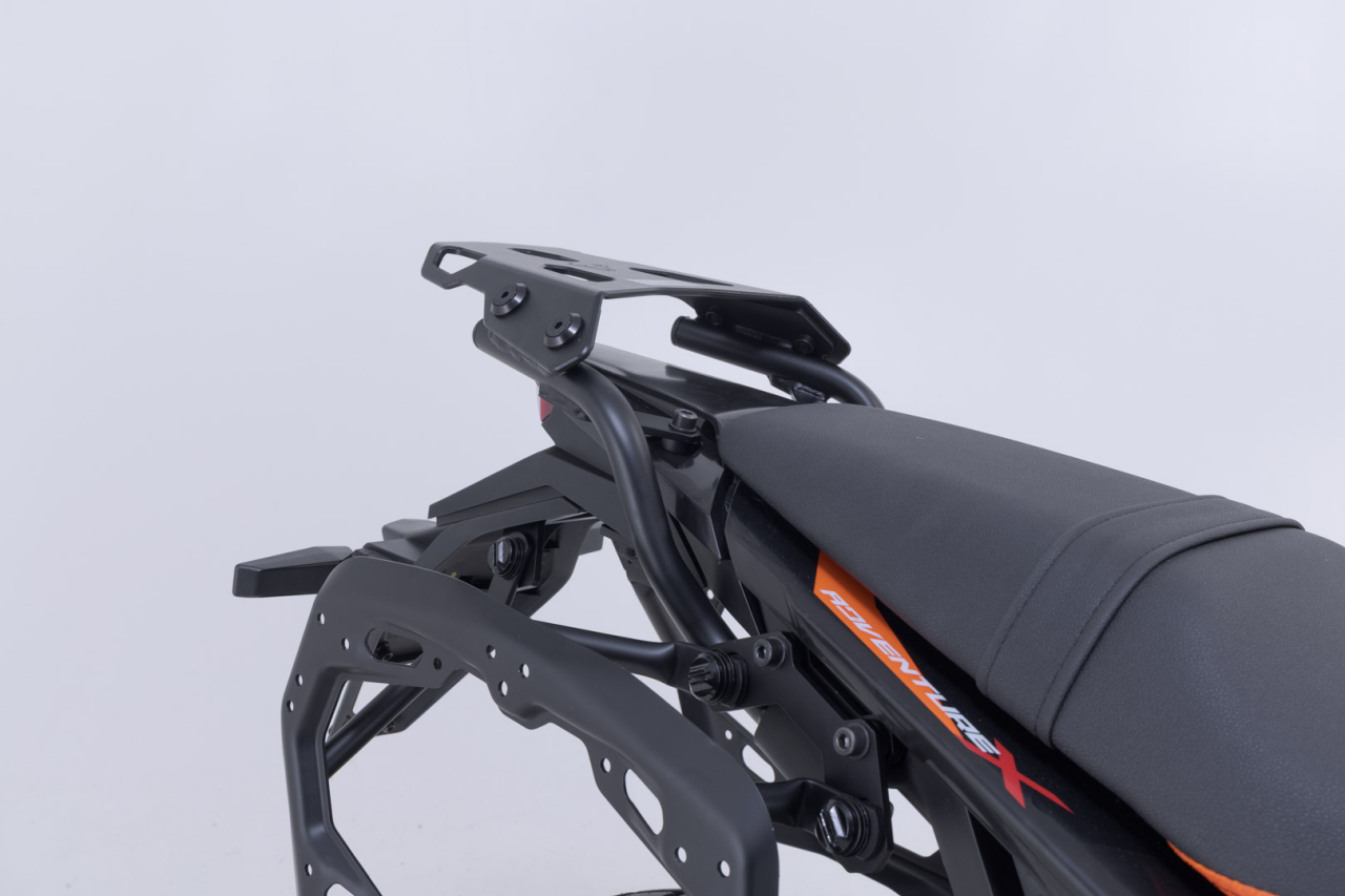 Suport top case Street-Rack Sw-Motech Negru pentru KTM 125 SMC/Enduro R, 250 Adv, 390 Adv (25-) [2]