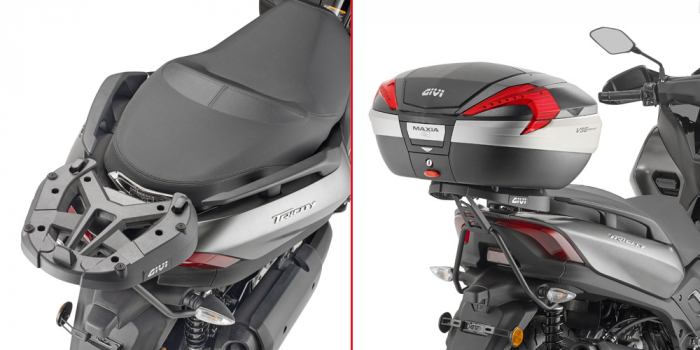 Suport Top Case Givi Yamaha X-Max 125 (18 > 22) / X-Max 300 (17 > 22) / Tricity 300 (20-) [2]