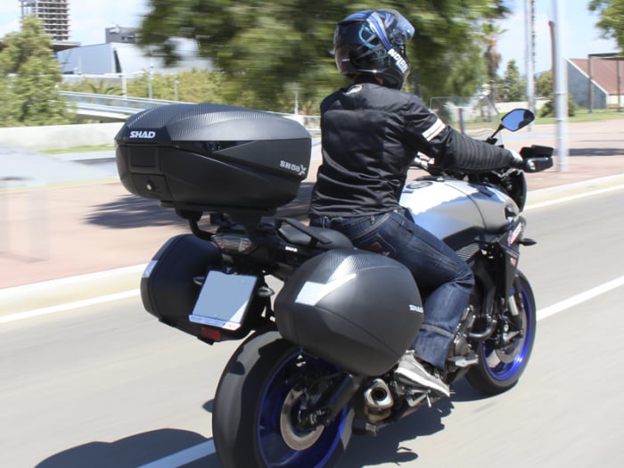 Top case SHAD SH58X Carbon (expandable concept) with PREMIUM lock [5]