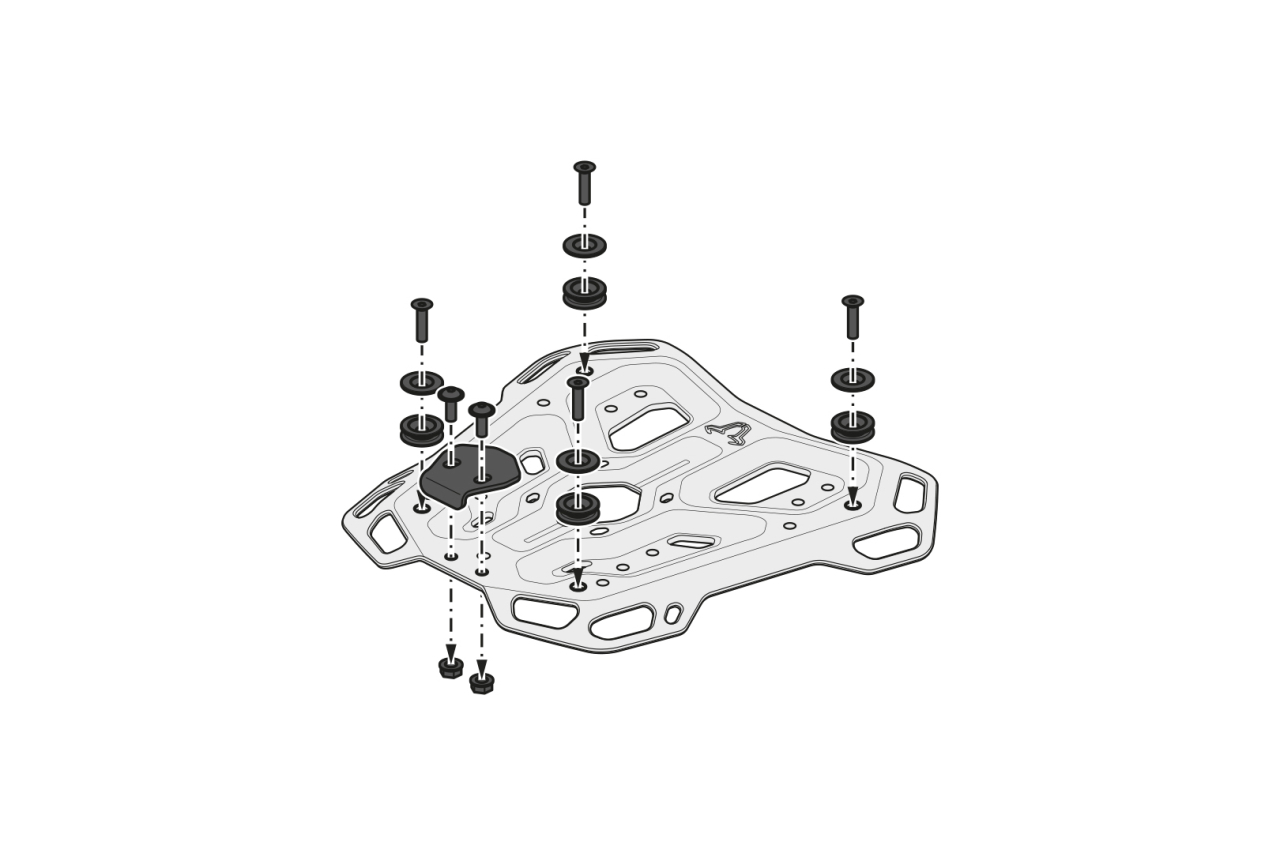 Trax Adv Sw-Motech Topcase sistem pentru Triumph Speed Triple 1050 S / RS (18-) [3]