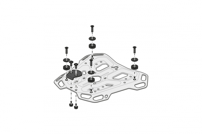Trax Adv Sw-Motech Topcase sistem pentru Yamaha Tracer 7 / GT (25-) [2]
