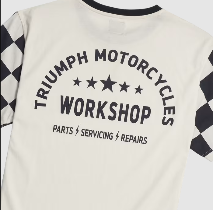 Tricou Triumph Preston Checkerboard [2]