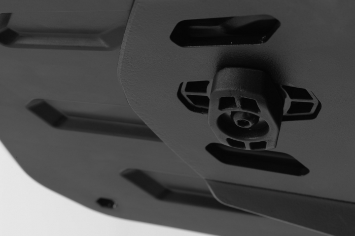 Urban ABS top case 16-29 l. DHV sistem. ABS plastic. Negru. [4]