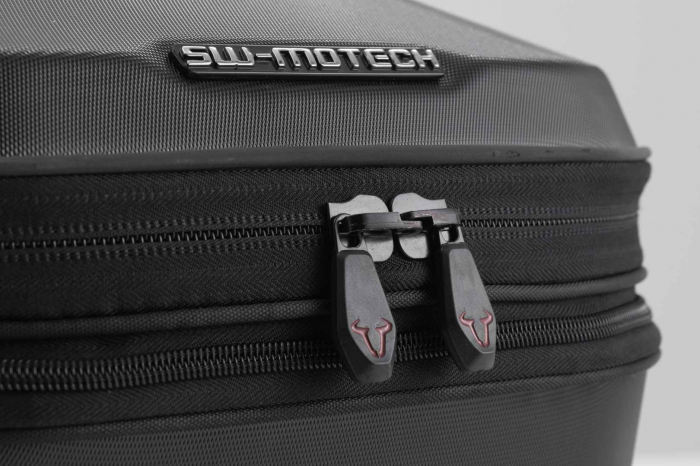 Urban ABS top case 16-29 l. Lashing option. ABS plastic. Negru. [4]