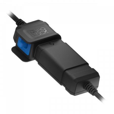 Suport Telefon pentru Motocicletă - Adaptor USB Smart 12V impermeabil Quad Lock