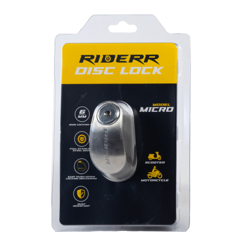 Protecții Moto - Antifurt blocator disc frana Riderr Micro Lock